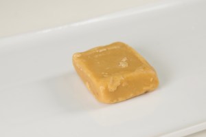 Fudge on tray